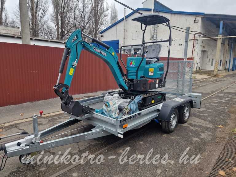 Carter CT12 Pro minikotró bérlés