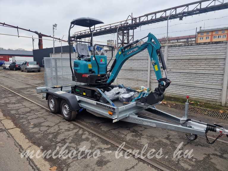 Carter CT12 Pro minikotró bérlés