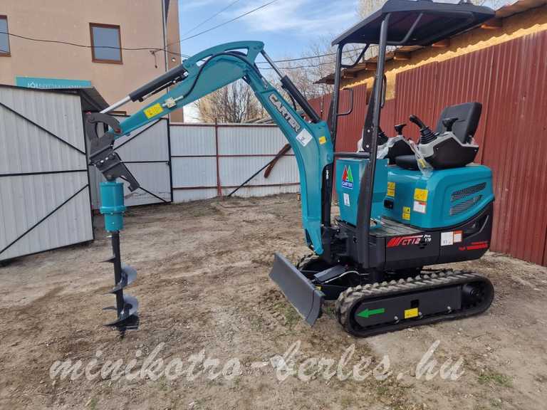 Carter CT12 Pro minikotró bérlés