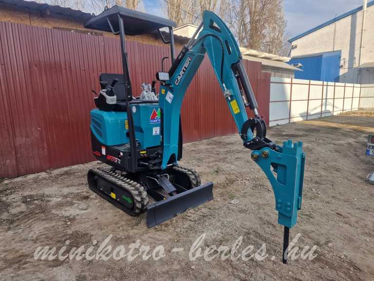 Carter CT12 Pro minikotró bérlés
