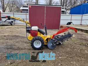 Láncos árokásó bérlés