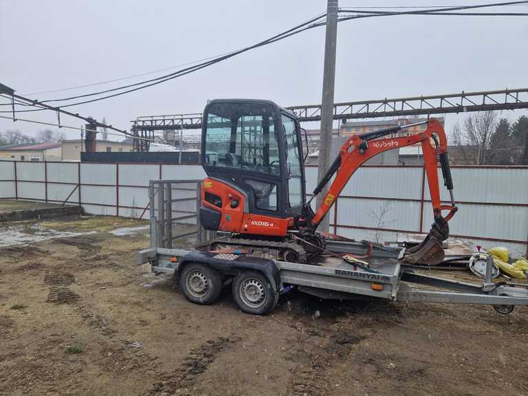 Kubota KX016-4 minikotró