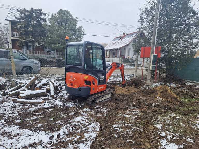 Kubota KX016-4 minikotró