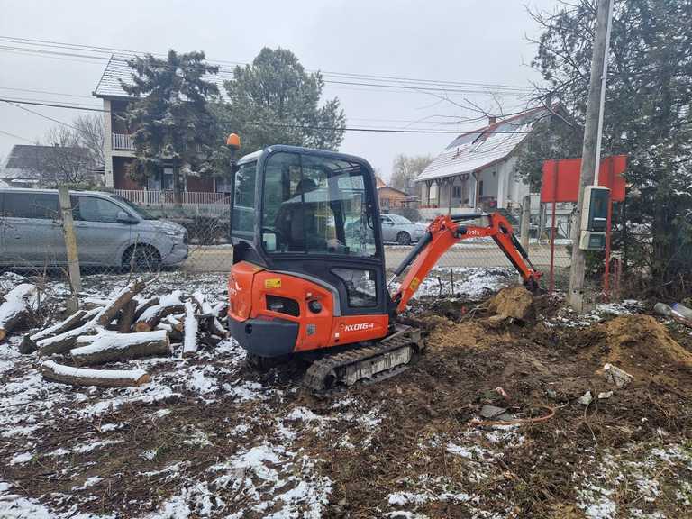 Kubota KX016-4 minikotró