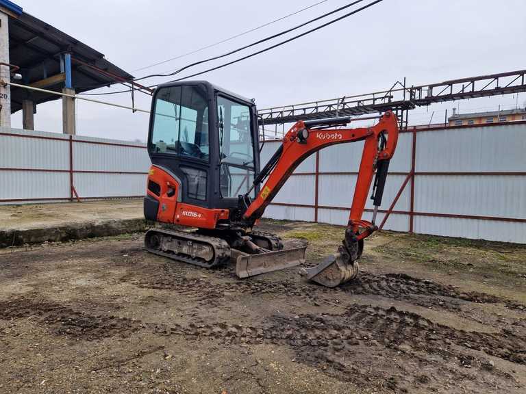 Kubota KX016-4 minikotró
