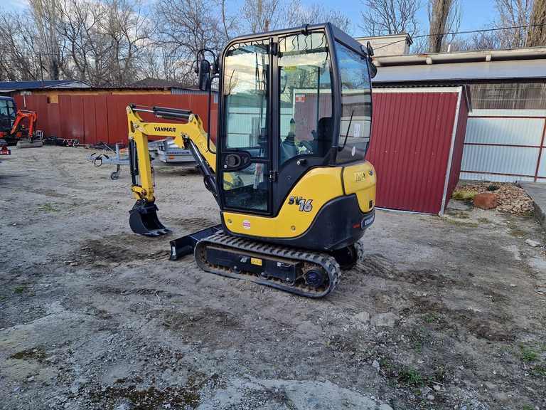 Bérelhető Yanmar SV 16 Minikotró